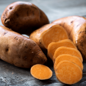 <div><div class="name-subtitle"> <h3 class="name"><a href="https://shop.i.ng/product/sweet-potato/">Sweet Potato</a></h3> </div> <div class="rating"> <div class="star-rating" role="img" aria-label="Rated 5.00 out of 5"><span style="width:100%">Rated <strong class="rating">5.00</strong> out of 5</span></div> <div class="count">1</div> </div> <span class="price">From: <span class="woocommerce-Price-amount amount"><bdi><span class="woocommerce-Price-currencySymbol">₦</span>3,000.00</bdi></span></span></div>