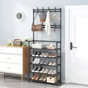 Coat And Shoe Rack Entryway