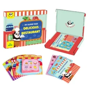 Delicious Restaurant Memory Match Board Game