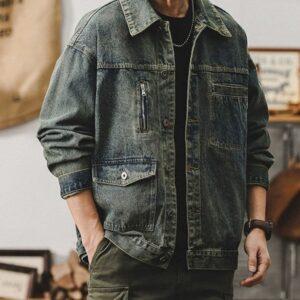 Men's Retro Trendy Denim Jacket