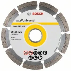 BOSCH 2608615028 125MM ECO FOR UNIVERSAL DIAMOND CUTTING DISC