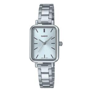 Casio General LTP-V009D-2EUDF Women Silver Stainless Steel Band Watch