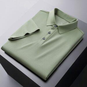 Men's Sorona Short Sleeve POLO Shirt Light Luxury Light Green