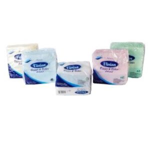 Banrut Rolls Vivian Coloured Serviette 2 Ply Assorted