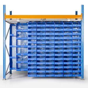 4m Tall Plastic Storage Rack (Heavy Duty Shelving)