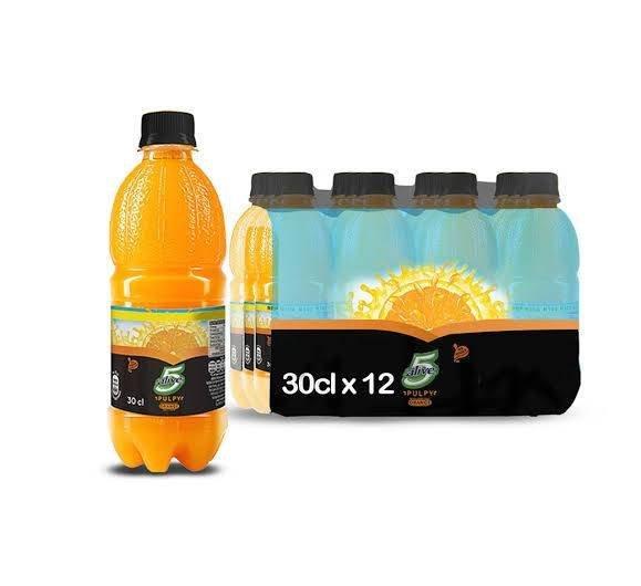 30cl Pulpy Pet Orange Juice Drink x 12