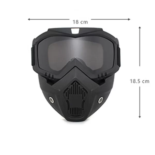 Halloween - Darth Vader Predator  & Functional Bikers Mask - Image 2