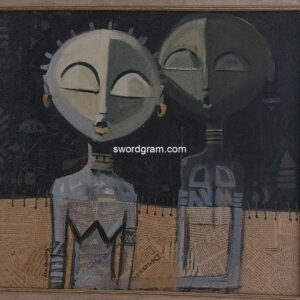 Ade Odunfa, 2007. 71mm x 63mm  N2m