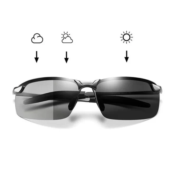 Ten Thousand Naira BMKT Sale Photochromic Sunglasses Men Polarized Driving Chameleon Glasses Male Change Color Sun Glasses Day Night Vision Driver's Eyewear