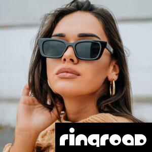 Women Rectangle Vintage Sunglasses Brand Designer Retro Points Sun Glasses Female Lady Eyeglass Cat Eye Driver Goggles